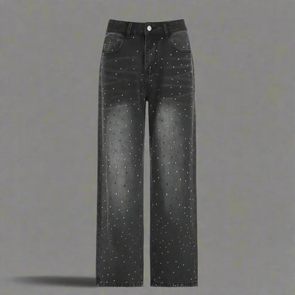 Viral Rhinestone Jeans